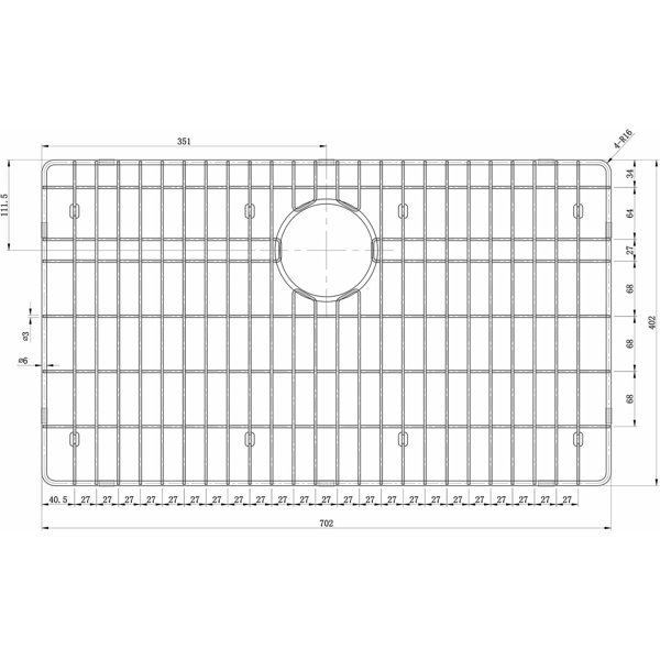 Dowell Sink Grid Wayfair